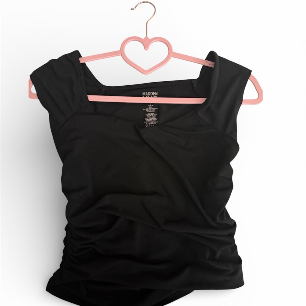 2- piece Black and white Madden Sleeveless Top